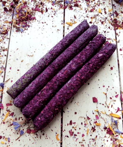 All Natural Aromatic Blend Hay Floral Fusion Hay Stick for Chinchilla, Rabbit, Hamster & Guinea Pigs.3