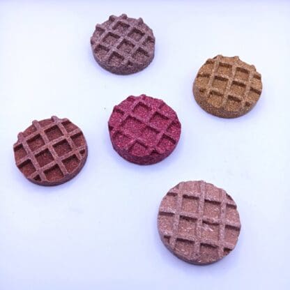 Timothy Hay Assorted Waffle Treat for Rabbit, Chinchilla, Hamster, Guinea Pig and Small Animals.