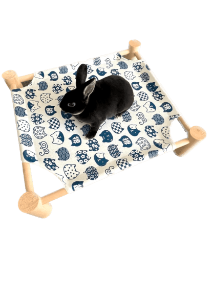 Luxury Hammock Pet Bed: Where Comfort Meets Style. Suitable for Rabbit, Small Dogs, Puppies and Cat.